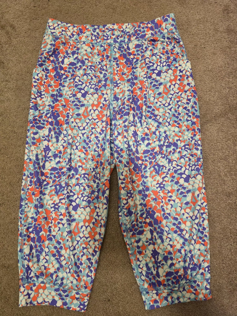 Ivivva Multicolor Printed Cropped Pants